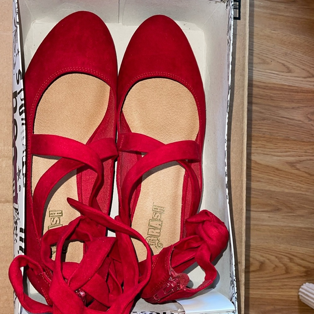 Red Ballerina Shoes